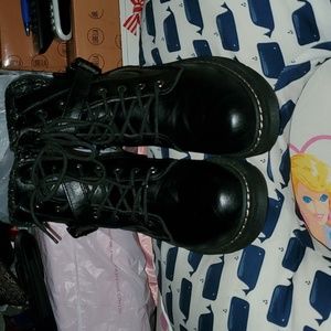 Women's black boots